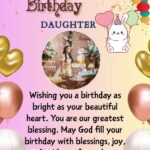 Happy birthday wishes for daughter