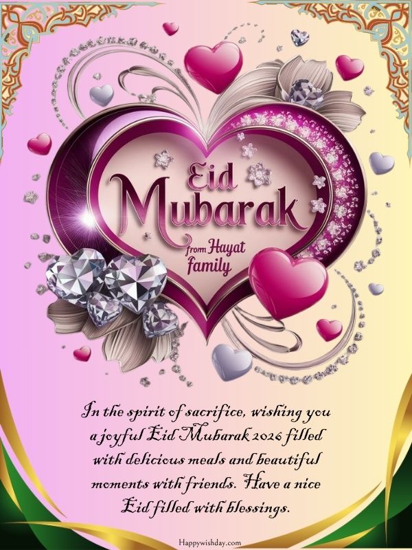 Eid al Adha Mubarak 2026
