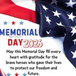 Memorial Day blessings