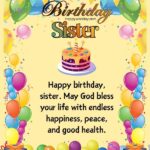 birthday wishes for sister