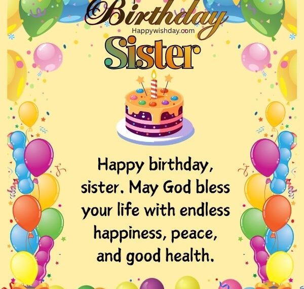 birthday wishes for sister