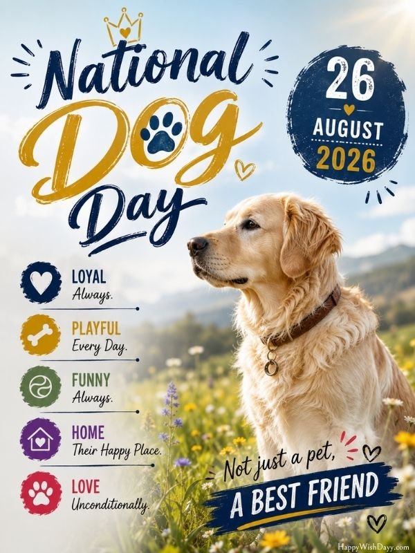 Dog day 2026 August