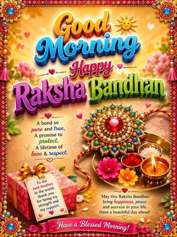 Good Morning Rakhi 2026