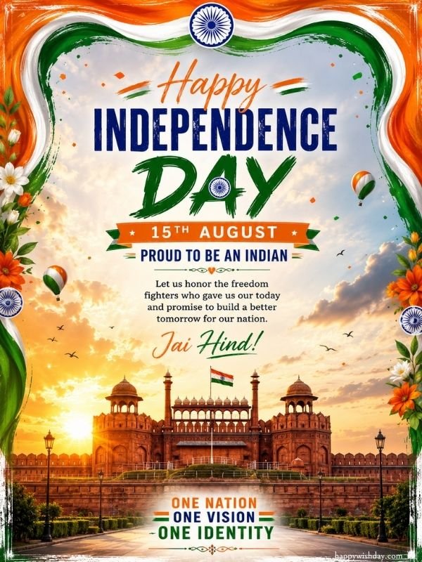 Happy 15 August 2026
