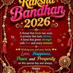happy Raksha Bandhan Wishes