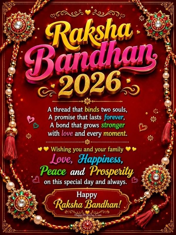happy Raksha Bandhan Wishes
