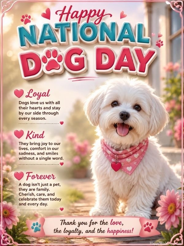 happy national dog day 2026