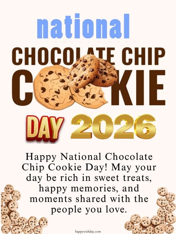 Read more about the article Happy National Chocolate Chip Cookie Day 2026