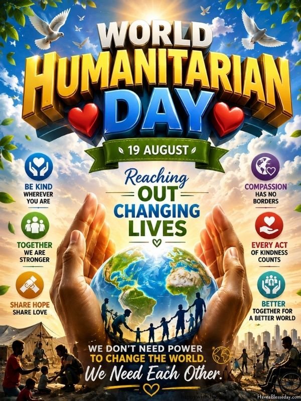 You are currently viewing World Humanitarian Day 2026: Best Quotes, Wishes & Messages