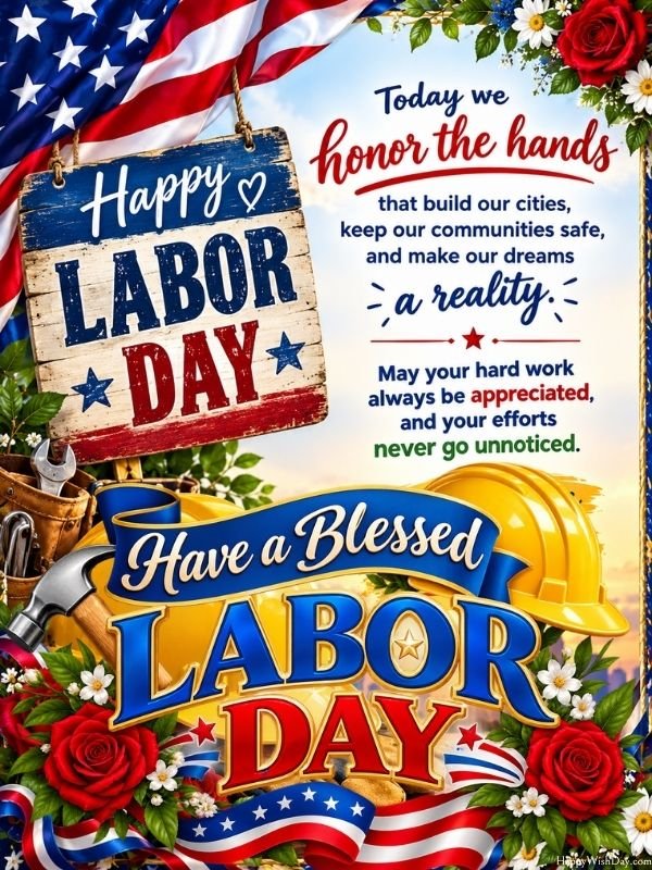 Blessed Labor Day 2026