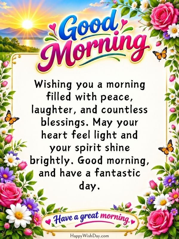 Good morning wishes