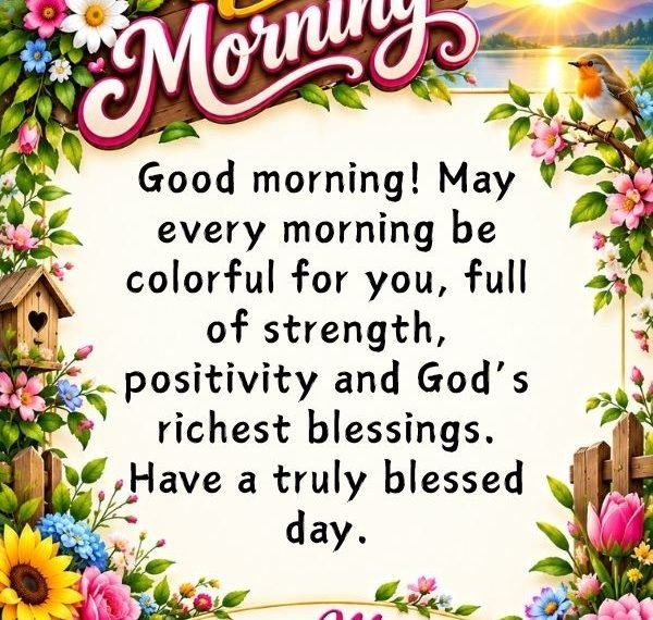 Happy and good morning greetings