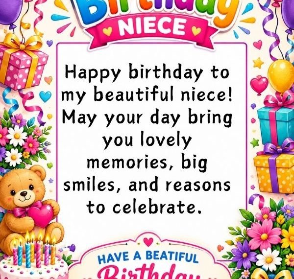 Birthday wishes for niece